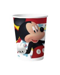 Mickey Mouse. Набор бумажных стаканов, 3D, 6шт*250 мл