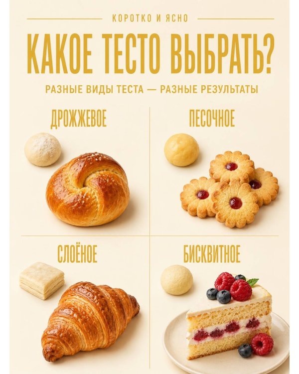 Дополнительное изображение книги «Тесто. Любимые проверенные рецепты»