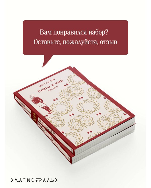 Война и мир (комплект из двух книг)