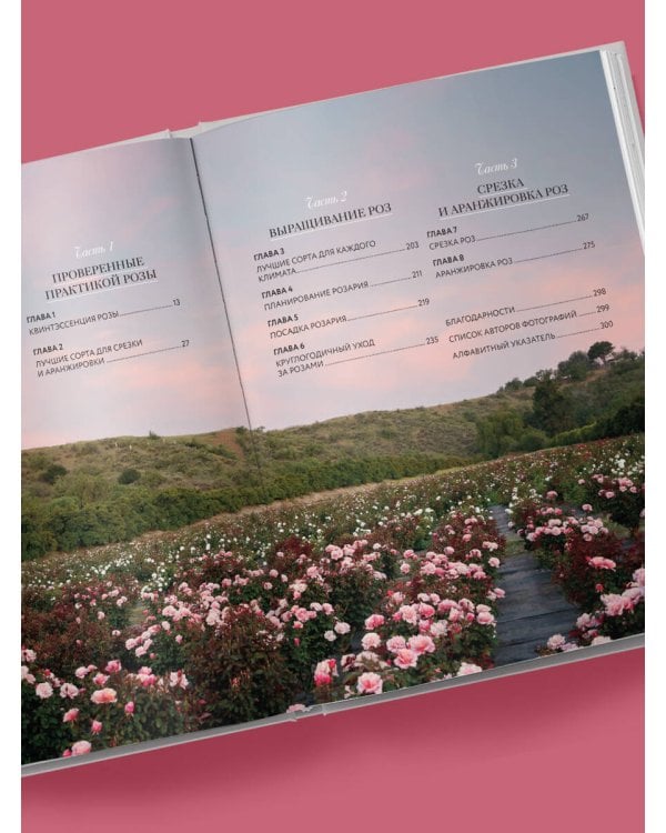 Садовые розы. Полное руководство по выращиванию, уходу и созданию потрясающих букетов