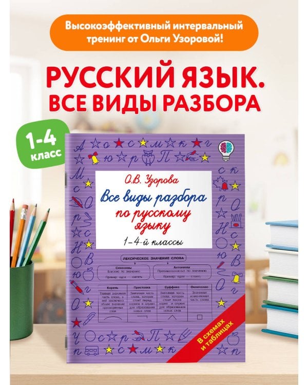 Дополнительное изображение книги «Все виды разбора по русскому языку. 1-4 классы»