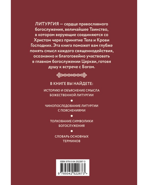 Дополнительное изображение книги «Православная Литургия. Всё о главном богослужении»