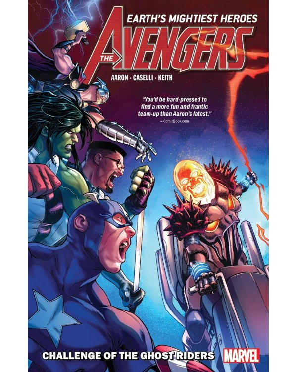 Avengers. V.5: Challenge Of The Ghost Riders (Jason Aaron) Мстители. Том 5: Испытание призрачных гонщиков (Джейсон Аарон) / Книги на английском языке