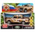 Машина металл LAND ROVER DEFENDER PICKUP КАМУФЛЯЖ 12 см, двери, багаж, кор. Технопарк в кор.2*36шт