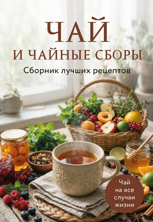 Обложка книги «Чай и чайные сборы. Сборник лучших рецептов», ISBN 9785042521799