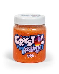Игрушка ТМ «Slime» Crystal slime, апельсиновый, 250г