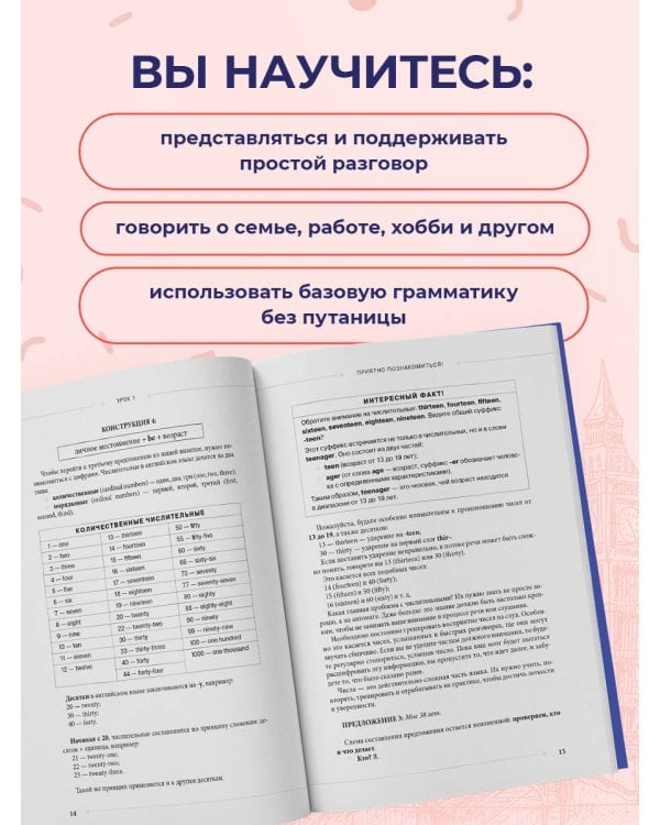 Самоучитель английского от школы "Инглекс". Начальный уровень А1-А2