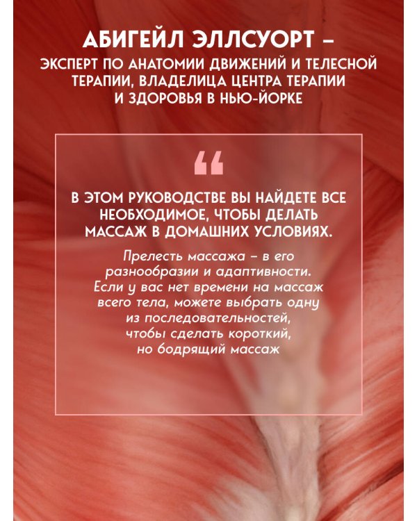 Анатомия массажа. Основы массажа нижней и верхней части тела с анатомическими иллюстрациями