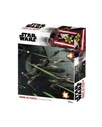 Пазл Super 3D «Звездные войны», 500 дет.,6+ Размер собранного пазла 61х46см (арт.32632) игр.-голов.
