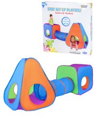 Палатка игровая с туннелем (265x95x100 см) "Хочу играть" (в коробке) ( Арт. 8158)