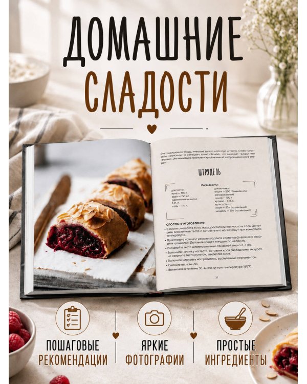 Дополнительное изображение книги «Домашние сладости»