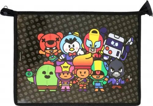 папка для тетрадей Бравлы-герои. Бравл Старс