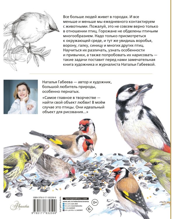 Птицы в городе. 25 историй в фактах и рисунках