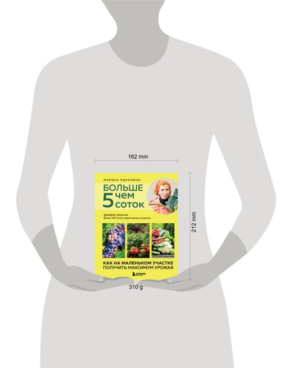 Больше чем 5 соток. Как на маленьком участке получить максимум урожая (новое оформление)