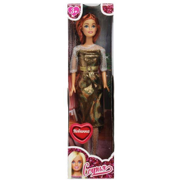 Кукла 29 см София , бесшарнирная, кор КАРАПУЗ в кор.48шт