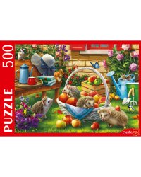 ПАЗЛЫ 500 элементов. П500-8333 СЕМЬЯ ЕЖЕЙ