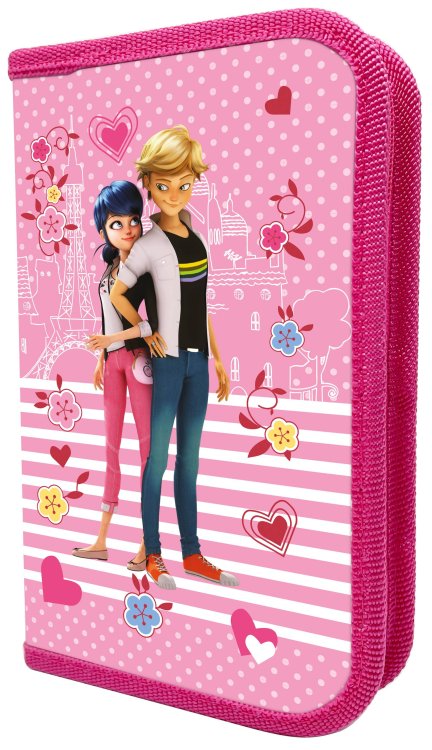 Пенал картонный 190*110 Маринетт. Леди Баг