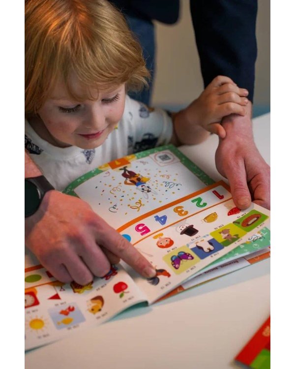 3-4 года. Дошкола Тилли. Первый счёт. Развивающие задания с наклейками