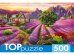 TOPpuzzle. ПАЗЛЫ 500 элементов. П500-0738 РОМАНТИЧНЫЙ ПЕЙЗАЖ ПРОВАНСА