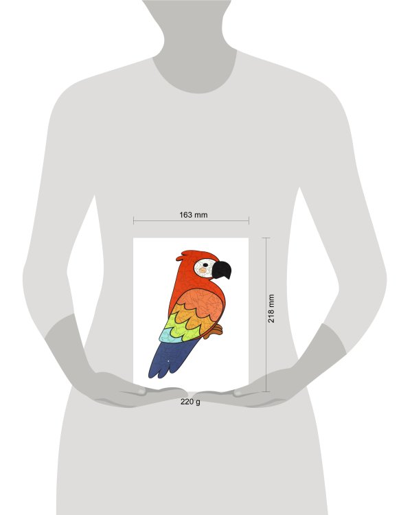 Супер пазл «Попугай», 147105