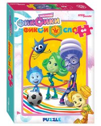 Мозаика "puzzle" 60 "Фиксики" (Аэроплан)