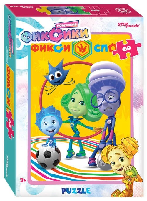 60 (STEPpazzle) Мозаика "puzzle" 60 "Фиксики" (Аэроплан)