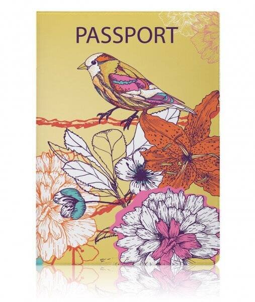 ОБЛОЖКИ ДЛЯ ПАСПОРТА (Алеф) ОБЛОЖКА ДЛЯ ПАСПОРТА MIUSLI BIRD