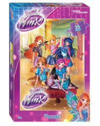 Мозаика "puzzle" 35 MAXI "Winx - 2" (Rainbow)