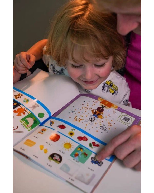 3-4 года. Дошкола Тилли. Внимание и логика. Развивающие задания с наклейками