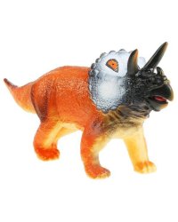 Игрушка пластизоль динозавр паразауролофы 37*9*13см, звук, хэнтэг Играем вместе в кор.2*36шт