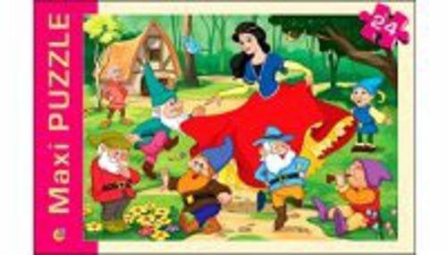 02. МАКСИ-ПАЗЛЫ (Рыжий Кот) МАКСИ-ПАЗЛЫ. 24 элемента. БЕЛОСНЕЖКА (Арт. ПМ-7135)