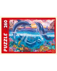 ПАЗЛЫ 260 элементов. ПОДВОДНЫЙ МИР (Арт.П260-8206)