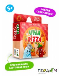 Игра карточная. Una pizza. 60 карточек. 8,2х8,2 см. ГЕОДОМ