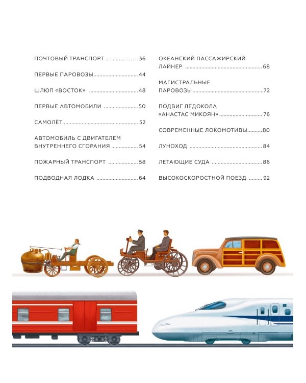Транспорт. На суше, на воде и в небе