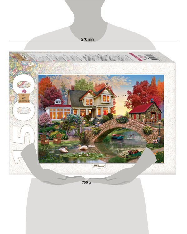 Мозаика "puzzle" 1500 "Тихое утро"