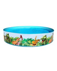 Бассейн Dinosaur Fill'N Fun Bestway 244 х 46 см (Арт. 55001)