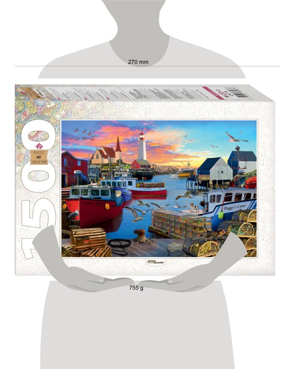 Мозаика "puzzle" 1500 "Бухта Пегги"