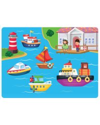 Многоразовые водные раскраски. Выпуск 13 (Кораблики)