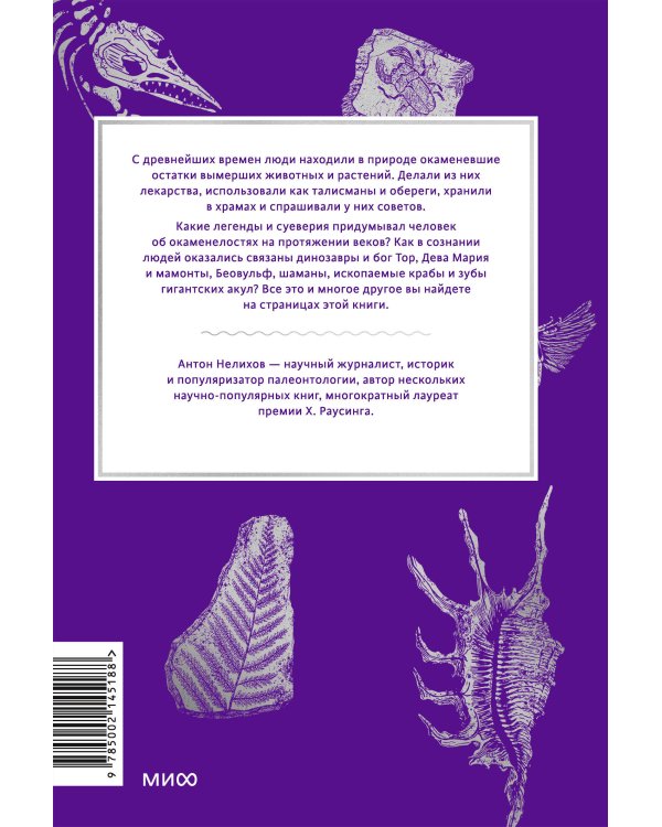Мифы окаменелостей. От костей великанов и пальцев водяных до зубов дракона и стрел с неба