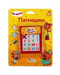 Логическая игра пятнашки Три Кота блист.14*19*1см ИГРАЕМ ВМЕСТЕ в кор.4*120шт