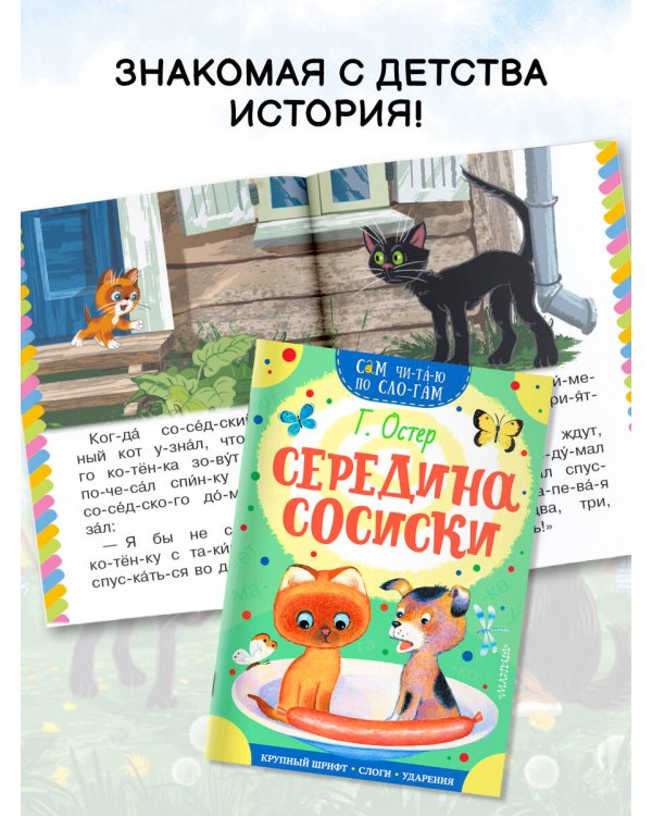 Сам читаю по слогам. Комплект 4 книги