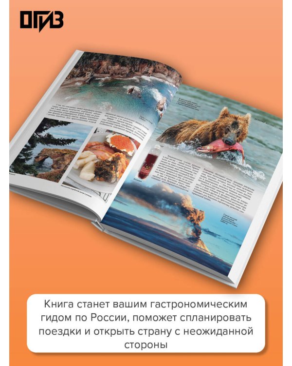 Дополнительное изображение книги «Вкусы России. Большое путешествие: достопримечательности и национальные кухни регионов»