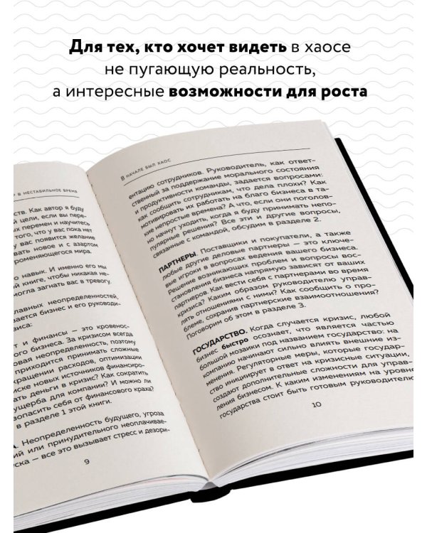 В начале был хаос. Пять бизнес-решений для лидеров в условиях неопределенности