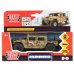 Машина металл Hummer H1 пикап военный 12см, открыв. двери, инерц. в кор. Технопарк в кор.2*24шт