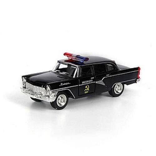 "ТЕХНОПАРК" БЕЗ СВЕТА И ЗВУКА (Умка) МАШИНА "ТЕХНОПАРК" МЕТАЛЛ. ИНЕРЦ. ГАЗ ЧАЙКА МИЛИЦИЯ, ОТКРЫВ. ДВЕРИ В РУСС. КОР. в кор.3*36шт