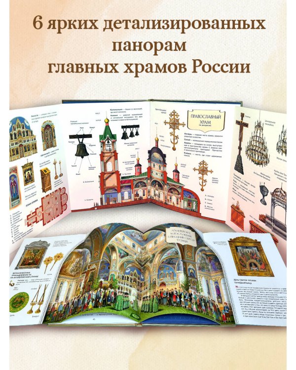 Мой храм. Как все устроено? Самое главное о православном храме для детей. Лучший подарок крестнику (ил. И. Панкова)