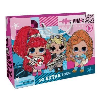 L.O.L. Surprise! Пакет подарочный большой - 3(розовый), 400*300*140 мм