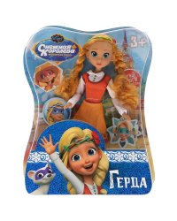 Кукла без озв Снежная королева Хранители Чудес Герда 29 см, руки и ноги сгиб КАРАПУЗ в кор.24шт