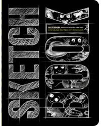 Sketchbook с уроками внутри. Визуальный экспресс-курс по рисованию (черный)