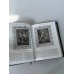 "Всеобщая история мировой живописи Рихарда Мутера" Книга в коллекционном переплете из двух видов кожи с рисунком мраморной бумаги и с изящным тиснением в стиле 19 века